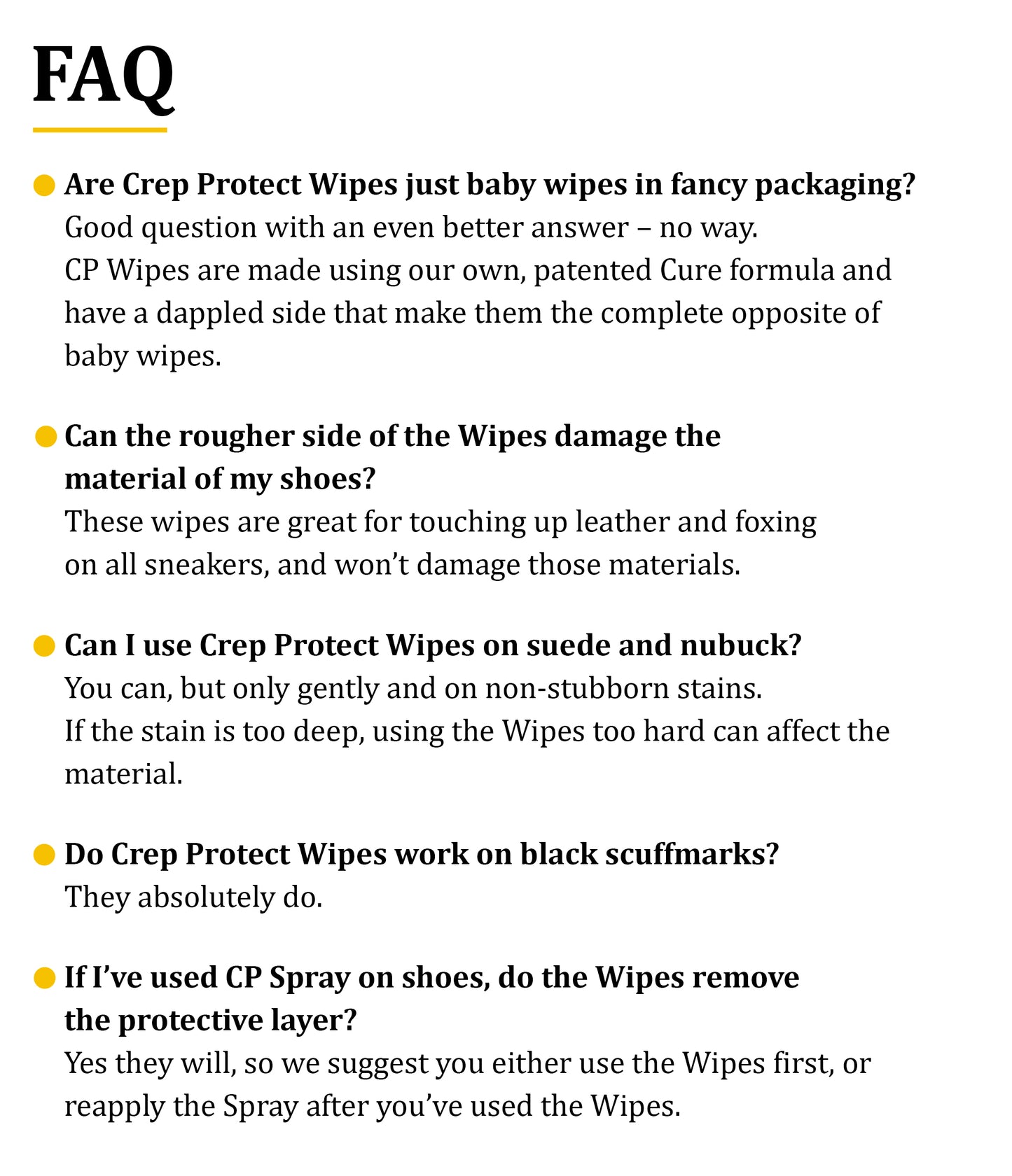 Crep Protect - Wipes (12 sachets)